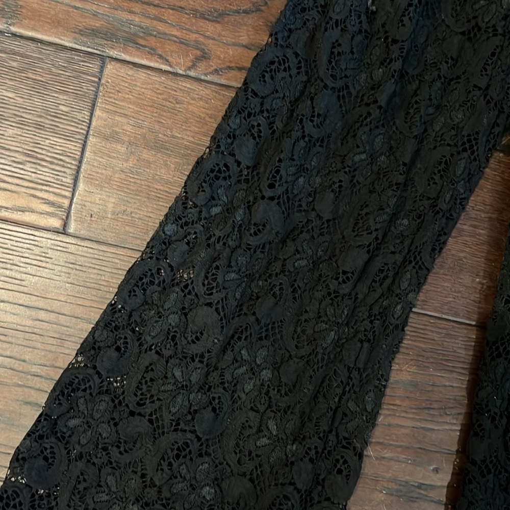 Nightcap Black Lace Jumpsuit - Picture 2 of 5